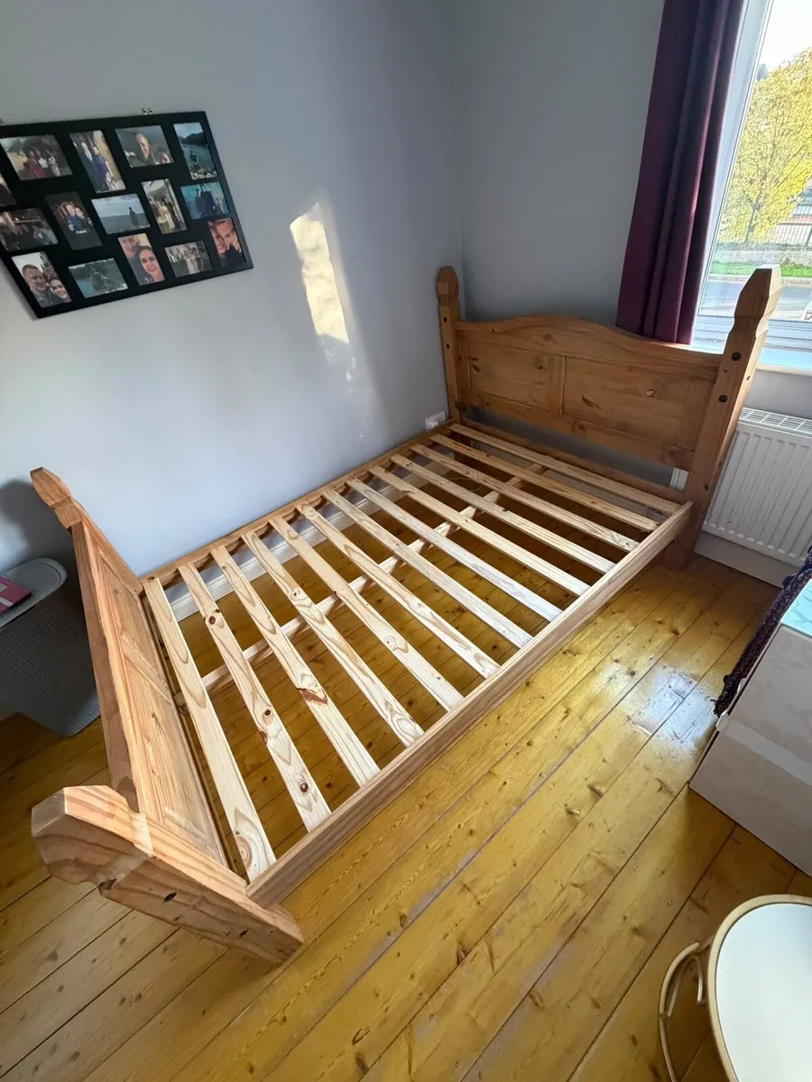4ft6 Double Bed Frame - Image 4