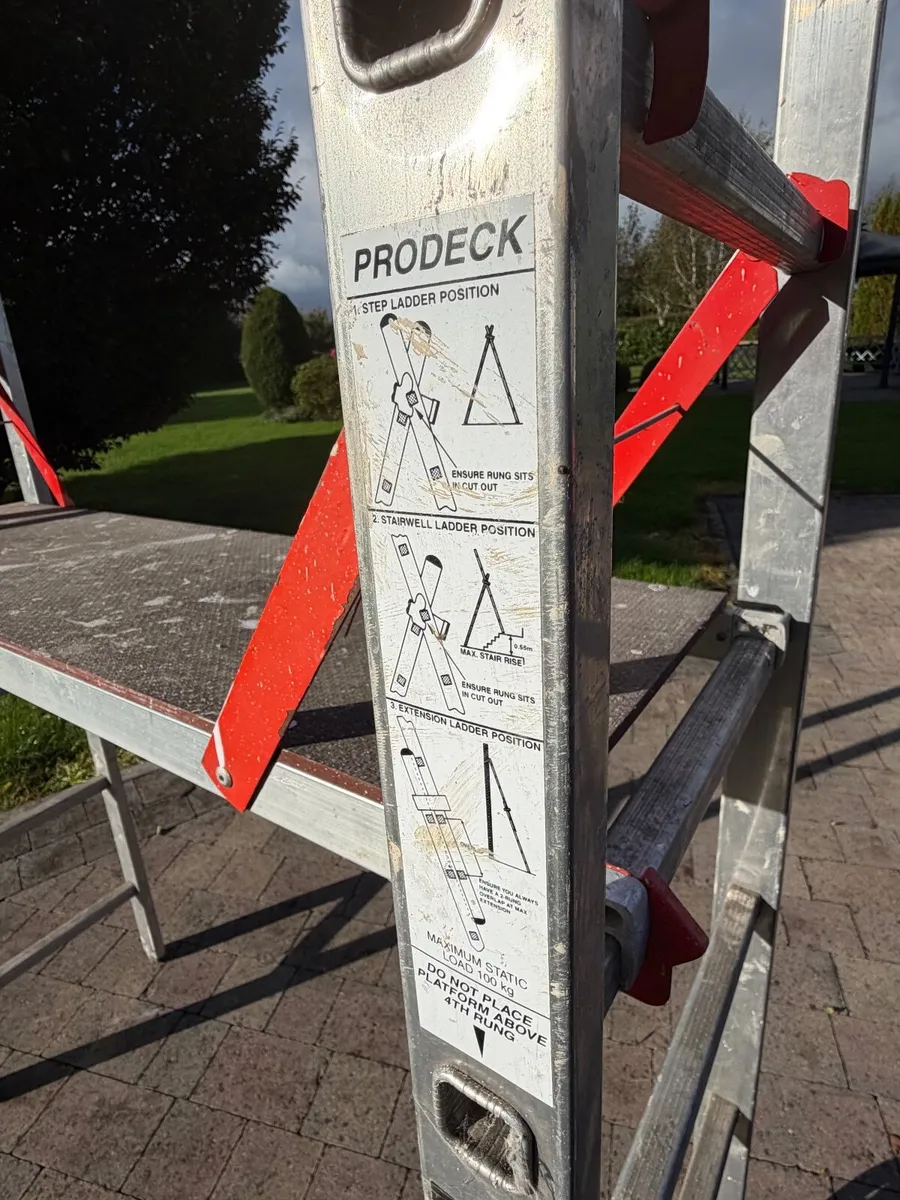 Youngman Pro-Deck 6 Rung Platform/Ladder Steps - Image 3