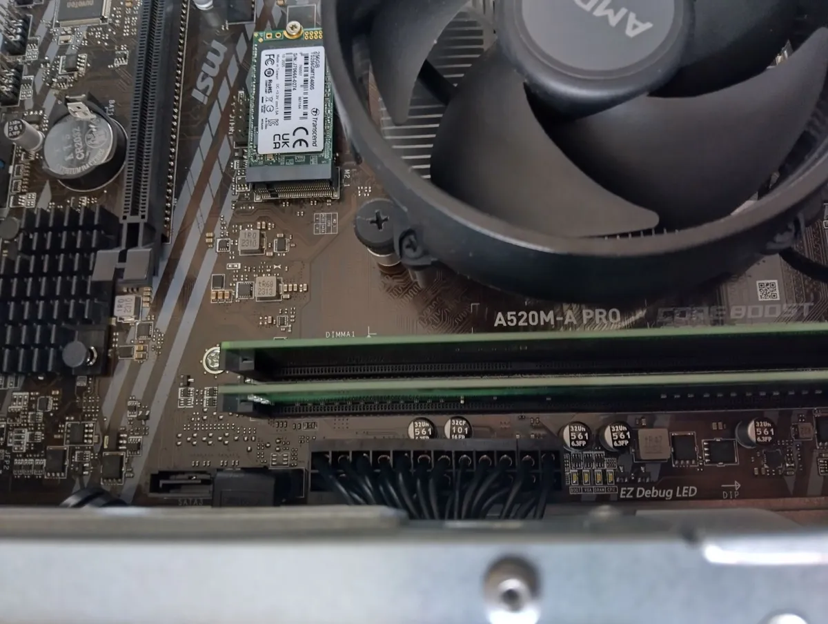 Antec SFF PC and power cable - Image 3