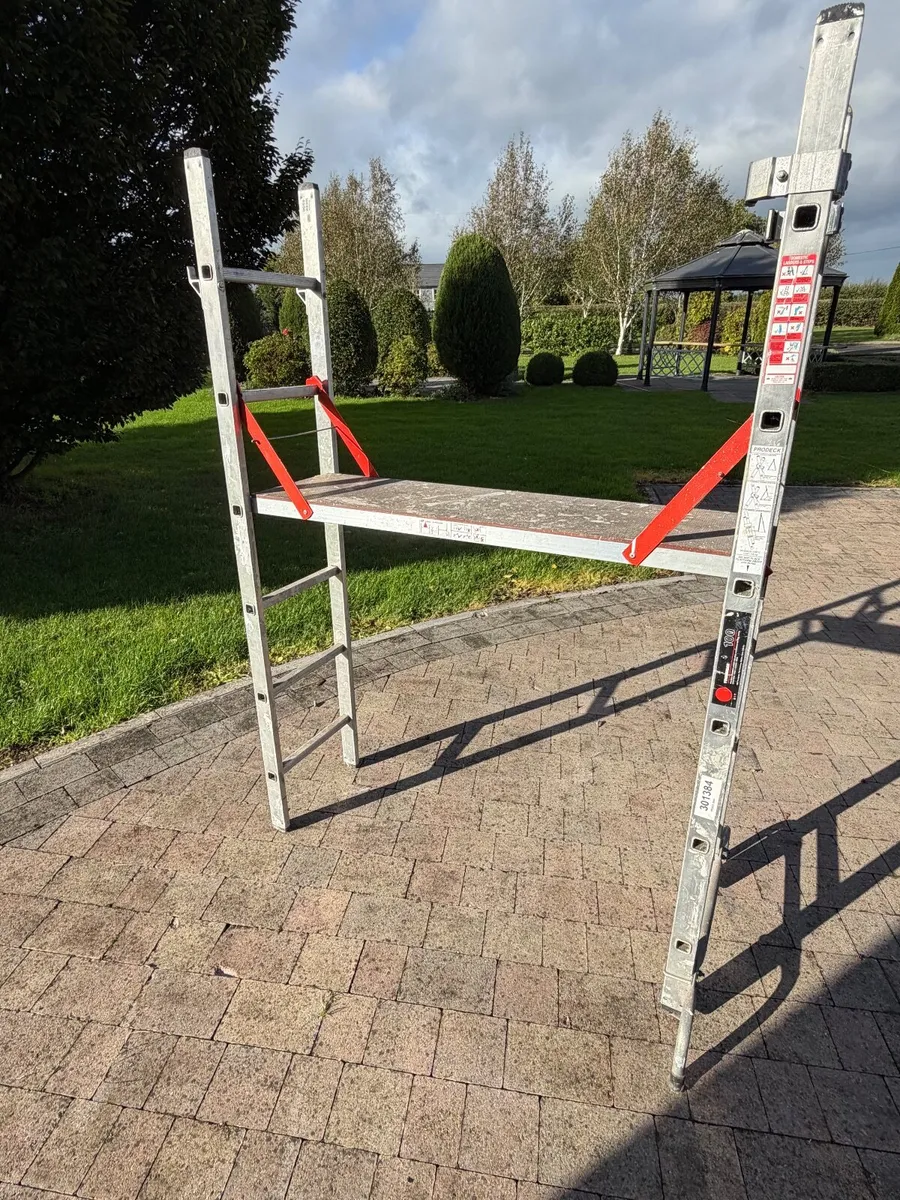 Youngman Pro-Deck 6 Rung Platform/Ladder Steps - Image 1