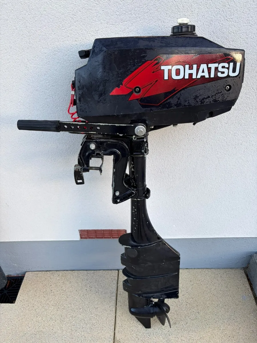 Tohatsu 3.5 HP 2 Stroke Long Shaft Outboard Engine - Image 2