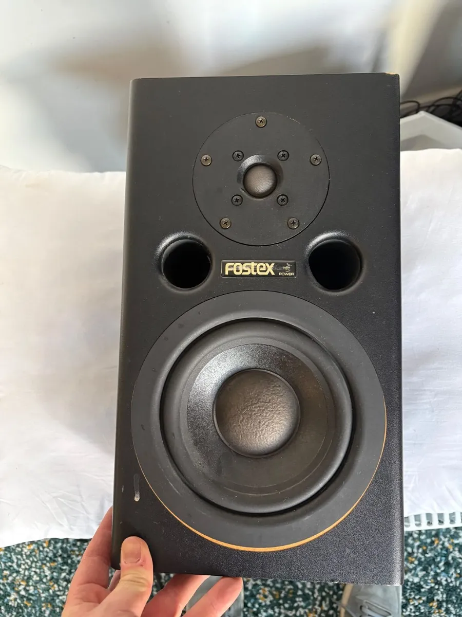 Fostex PM-1 Active Studio Monitors, Pair, Working - Image 3