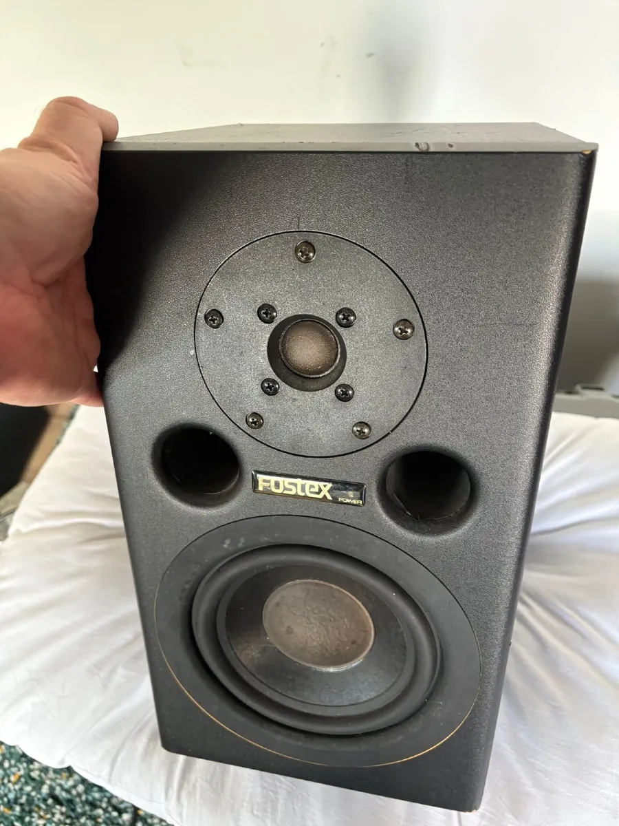 Fostex PM-1 Active Studio Monitors, Pair, Working - Image 2