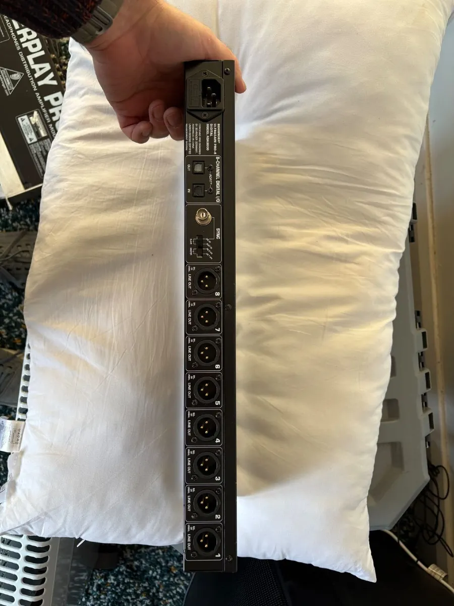 Behringer ADA8000 8-Channel Preamp/ADAT Converter - Image 2