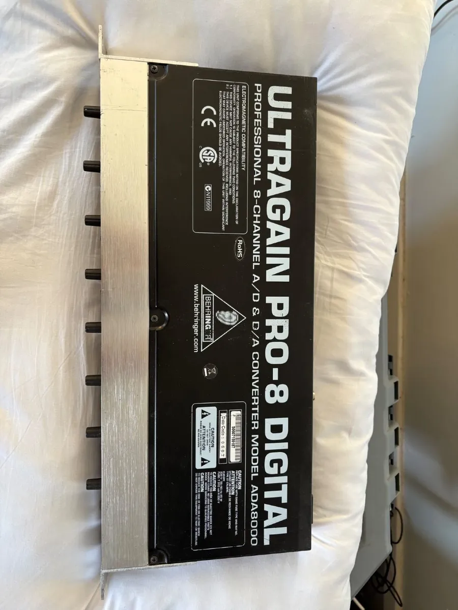 Behringer ADA8000 8-Channel Preamp/ADAT Converter - Image 4