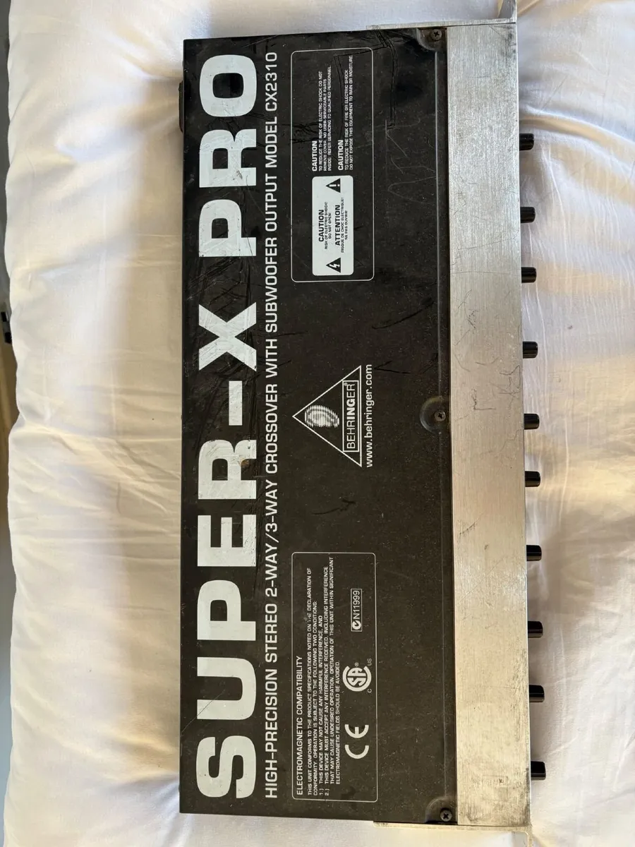 Behringer Super-X Pro CX2310 Crossover - Image 4