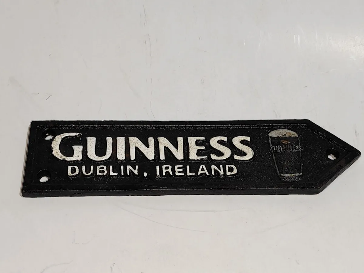 Guinness Cast Iron Collectable Sign - Image 4