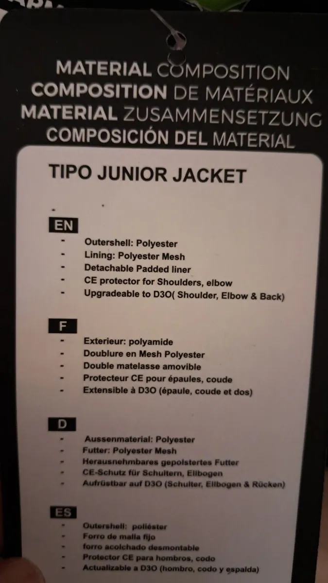 Childs Bike jacket - Image 4