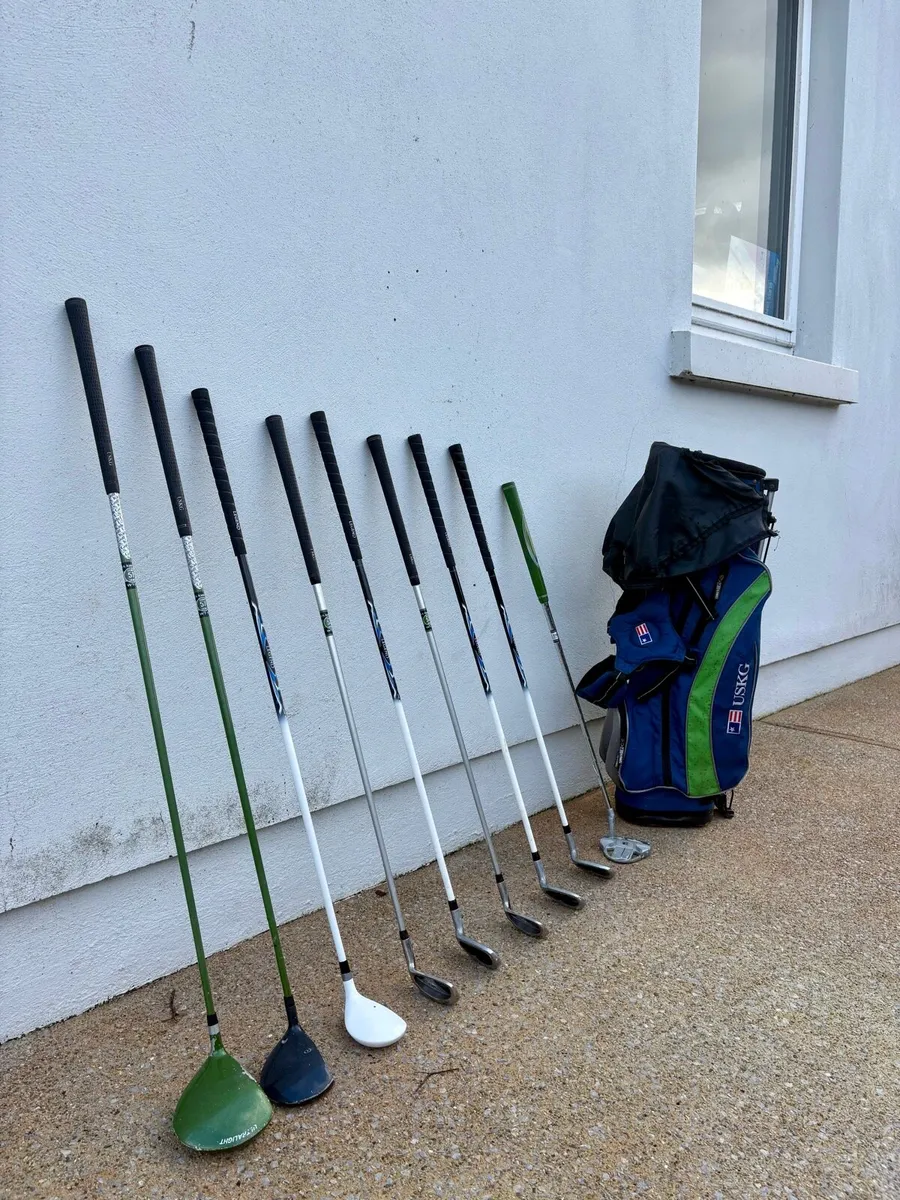 Junior Golf Clubs & Bag (Mixed Set - 10 Clubs) - Image 4
