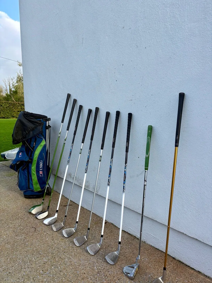 Junior Golf Clubs & Bag (Mixed Set - 10 Clubs) - Image 3