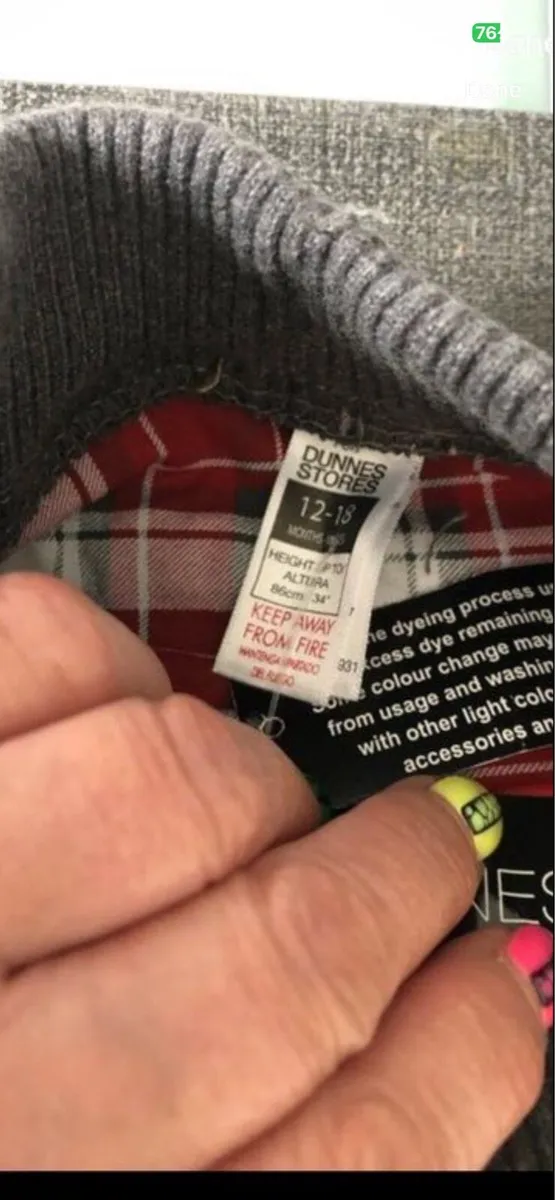 Boy BNWT jeans 12/18 mths €5 - Image 3