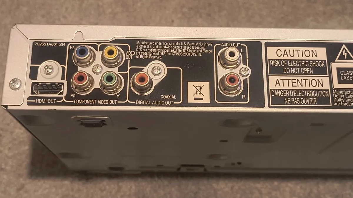 Pioneer DV-420V-S DVD player CD - Image 3