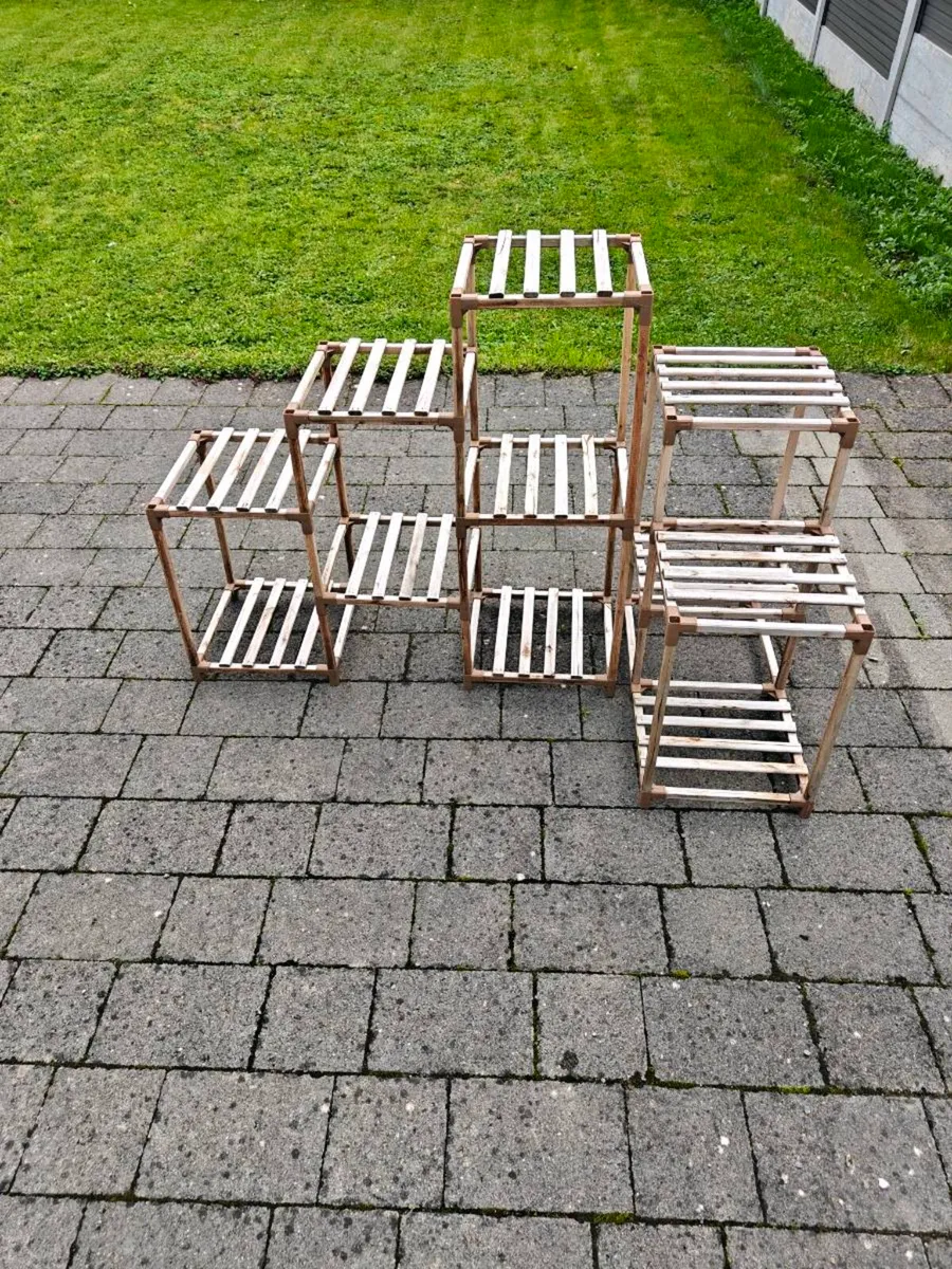 2 Plant pot stands - Image 1