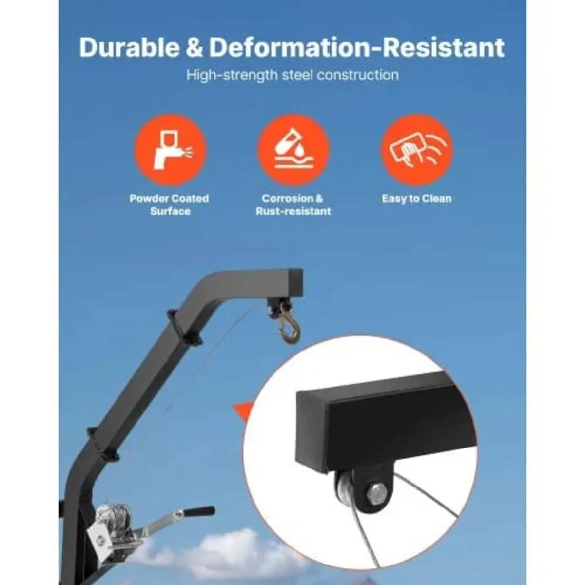 Tree Mounted Deer Hoist, 353 lbs Load Capacity, Hu - Image 4