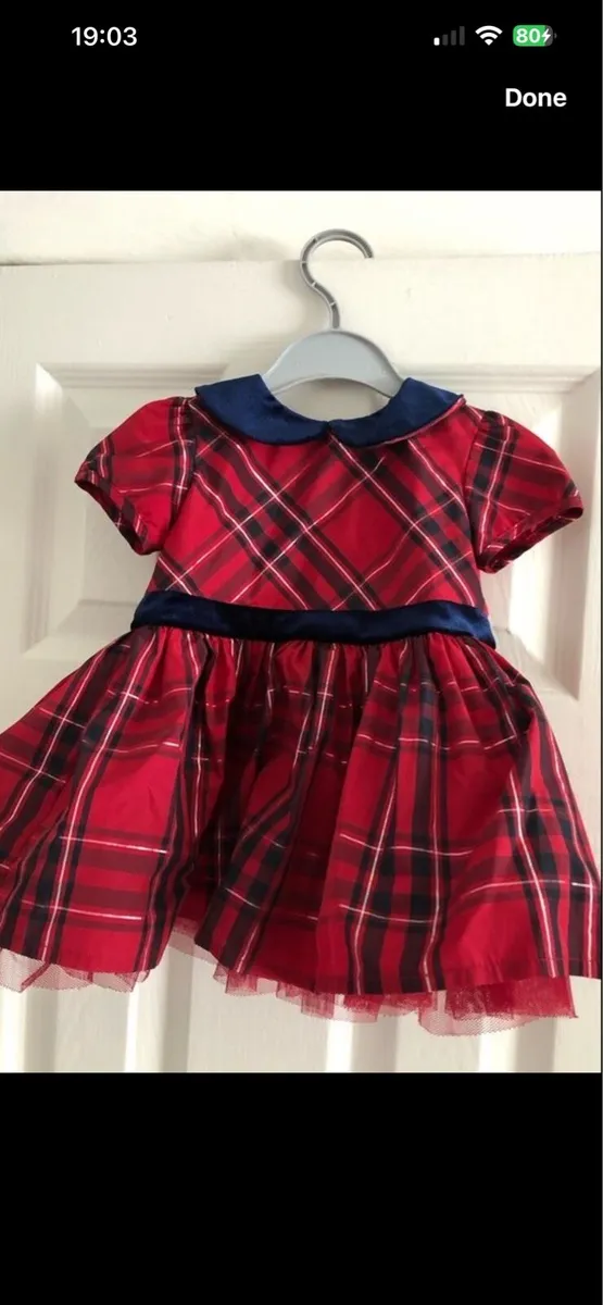 Girls stunning dress 3/6 mths €5 - Image 4