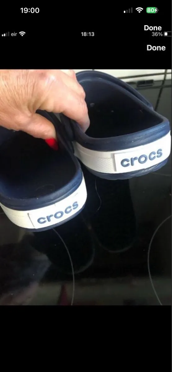 Boys crocs size 1 €20 - Image 3