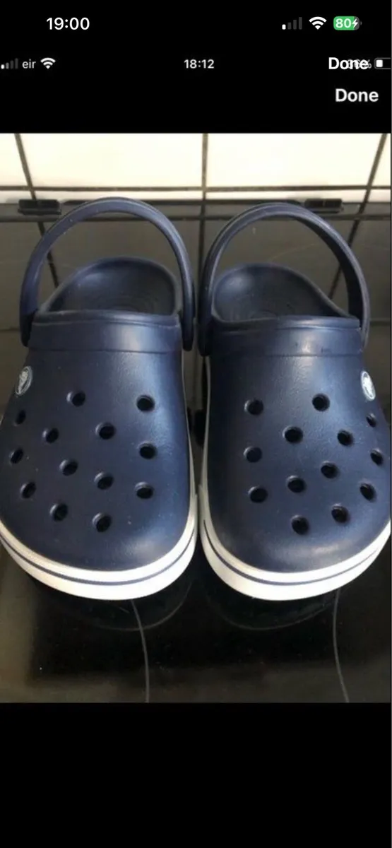Boys crocs size 1 €20 - Image 1