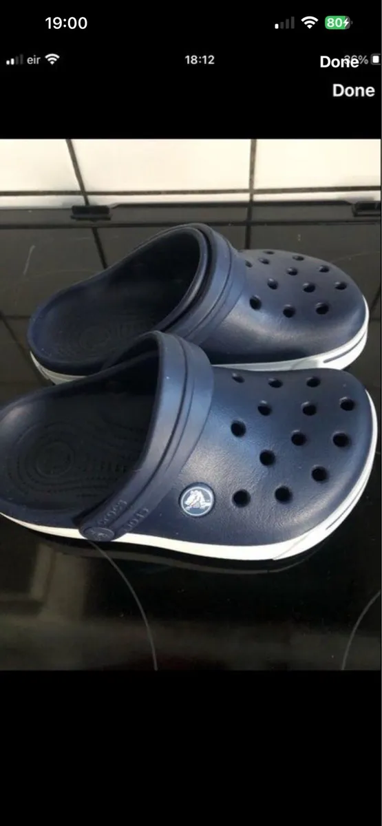 Boys crocs size 1 €20 - Image 2