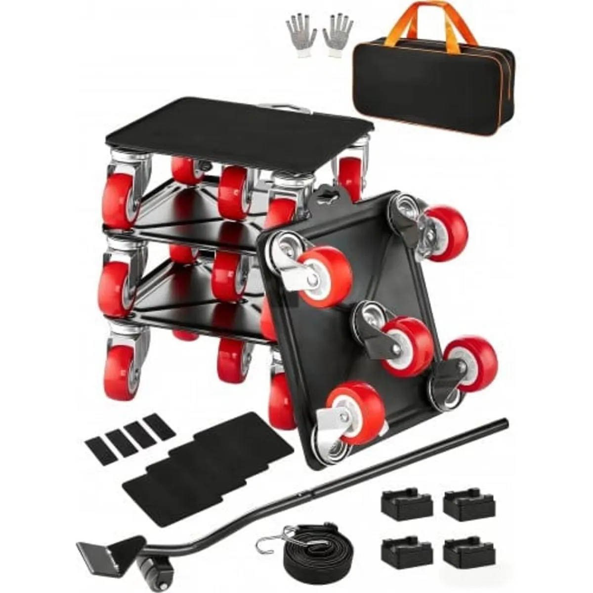 Furniture Dolly, Maximum Load 3474 lbs, Heavy Duty - Image 1