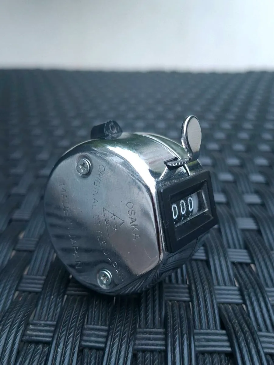 Vintage Osaka Mechanical Hand Tally Counter - Image 1