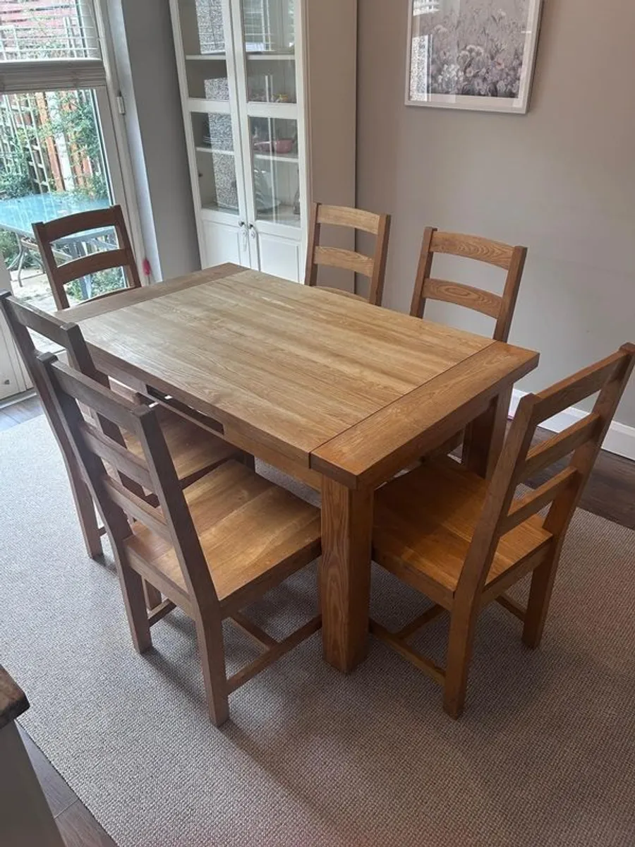 Wooden Kitchen Table - Image 1