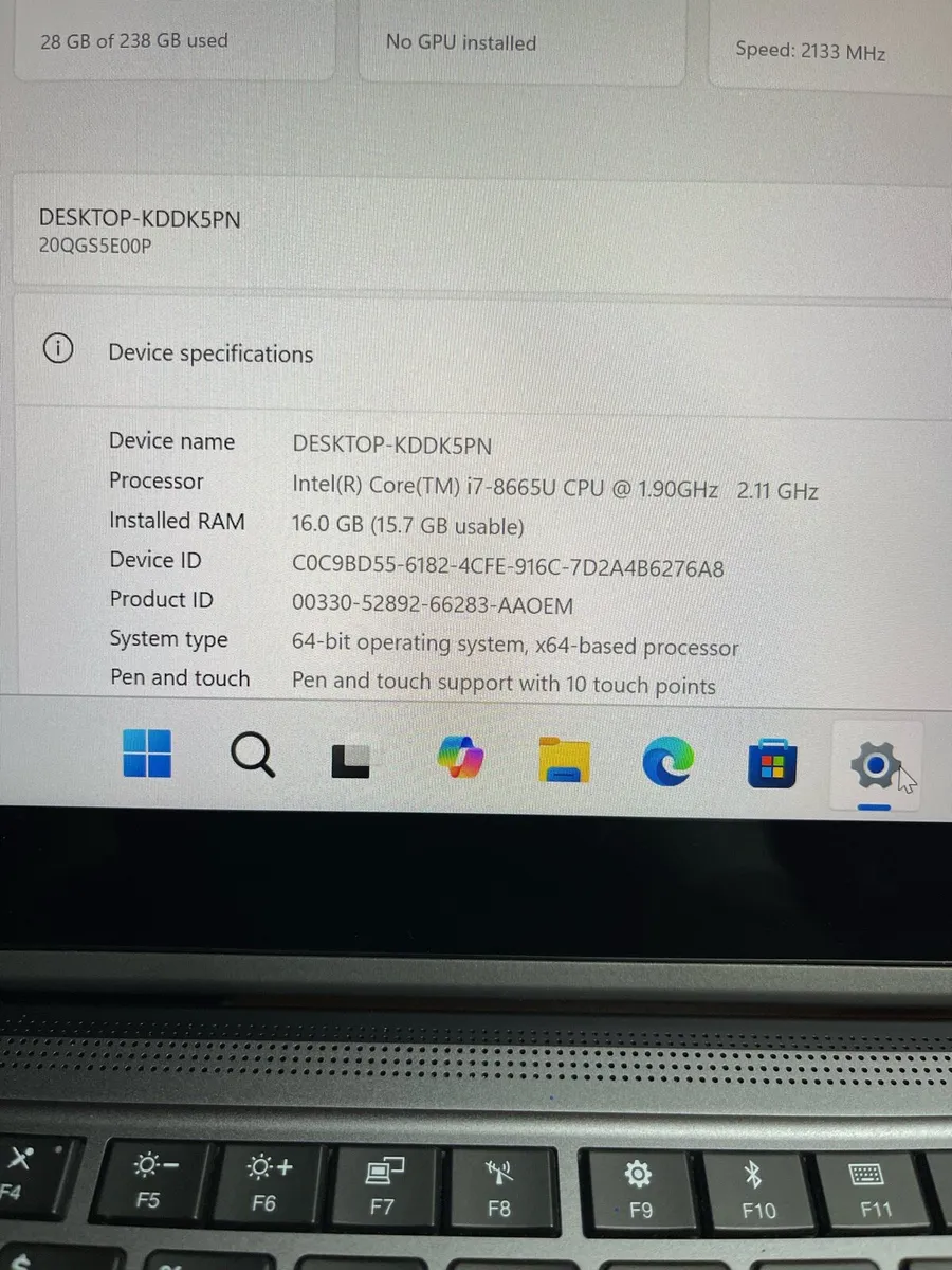Lenovo X1 Yoga 2n1 Touch i7 pro 16/256 - Image 4