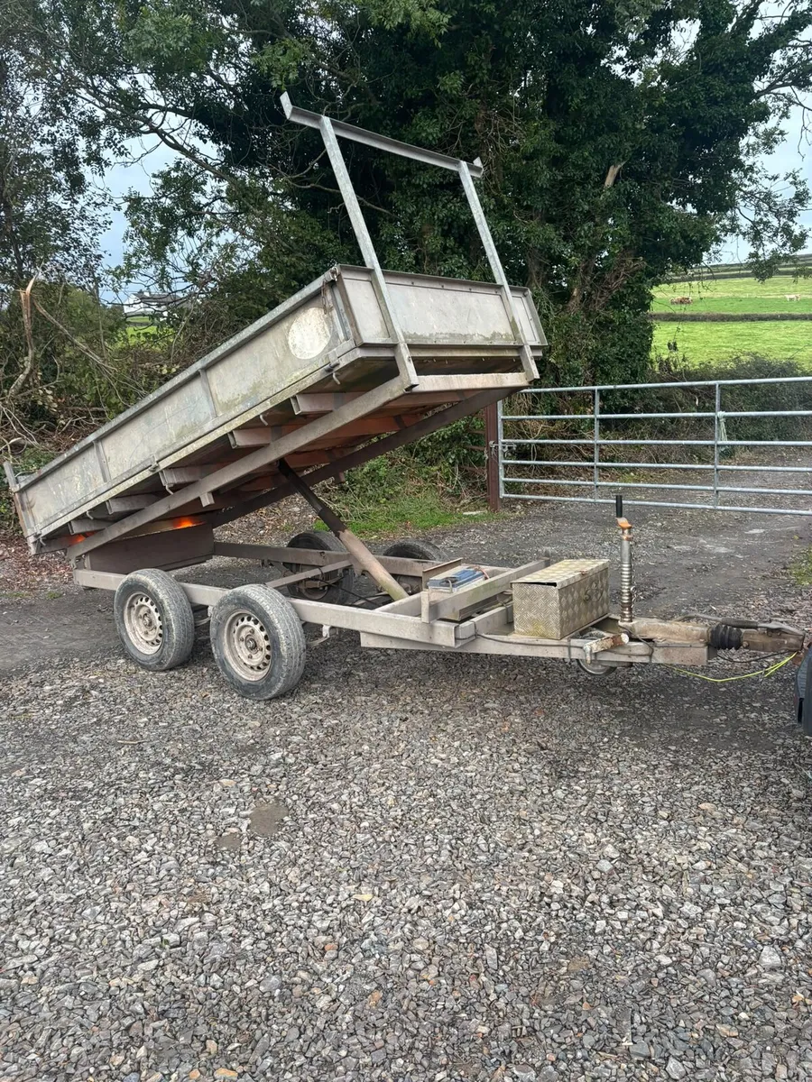10x5 Cronin electric tipper trailer - Image 1