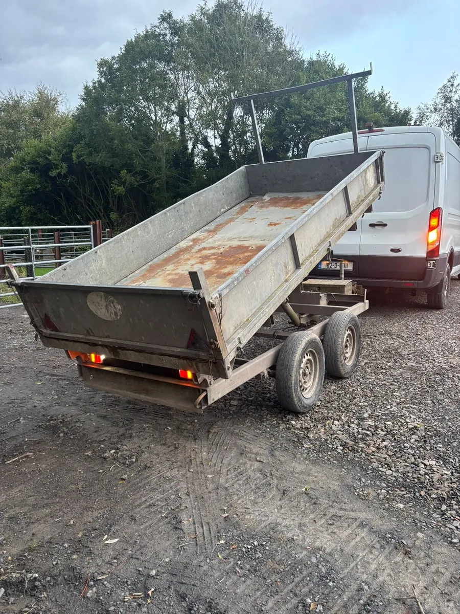 10x5 Cronin electric tipper trailer - Image 3