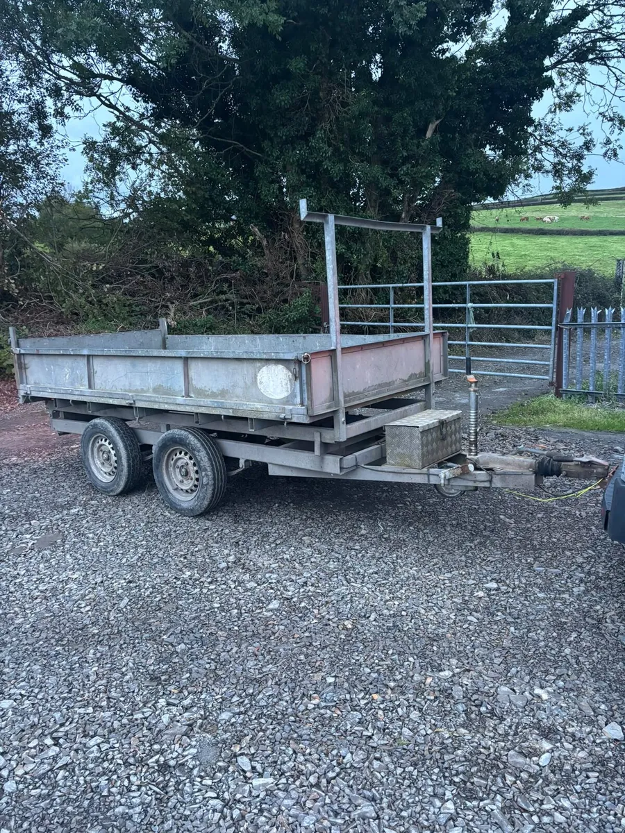 10x5 Cronin electric tipper trailer - Image 2