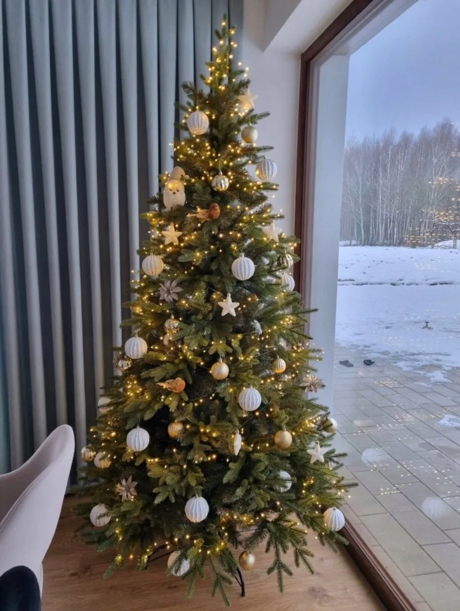 7.2ft Artificial Christmas tree be like Real - Image 2