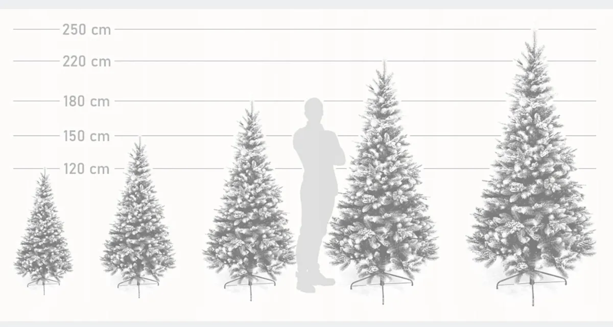 7.2ft Artificial Christmas tree be like Real - Image 4
