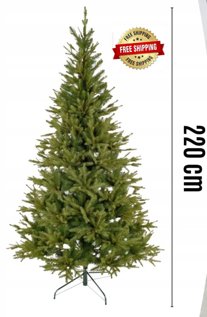 7.2ft Artificial Christmas tree be like Real - Image 1