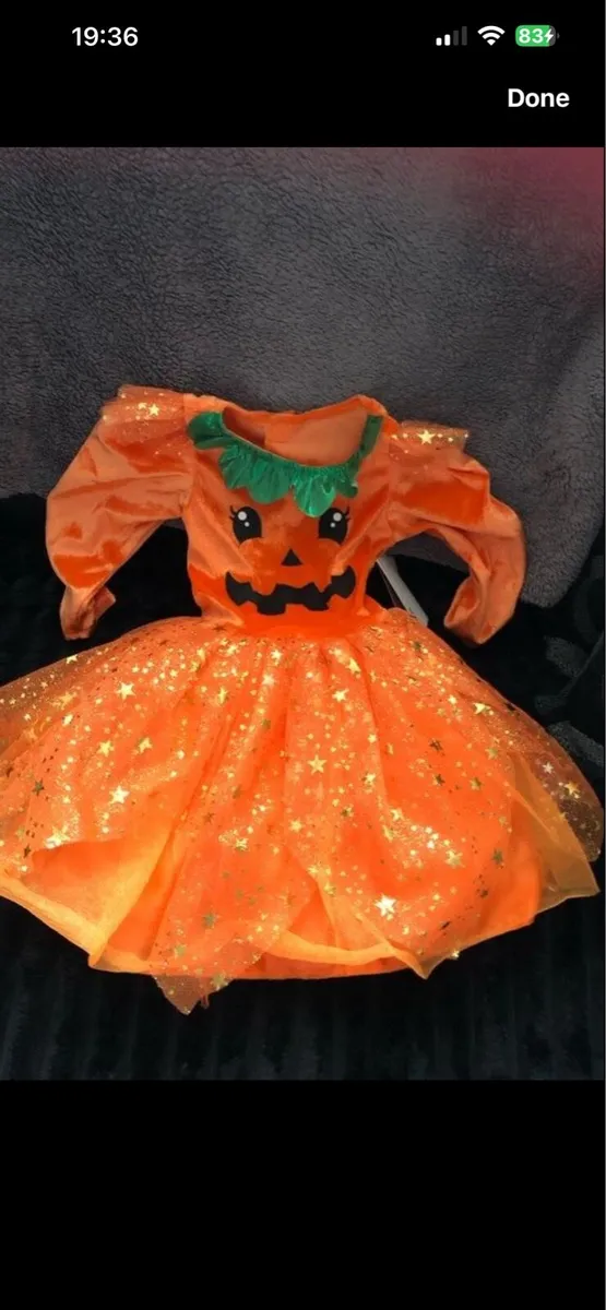 Girls Halloween dress 9/12 mths €8 - Image 2