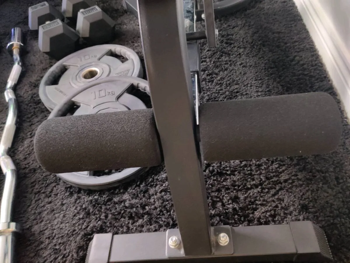 Full gym set. Condition as new. - Image 4