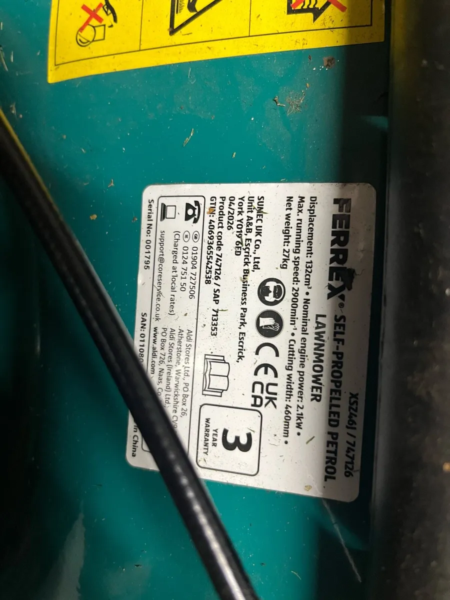Ferrex 46CM Lawnmower - Image 2