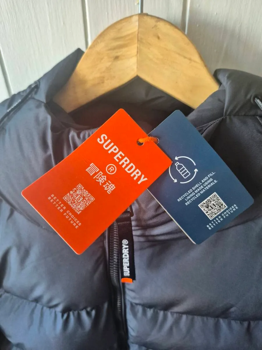 Superdry Mens Ebony Sports Puffer Jacket - Image 2