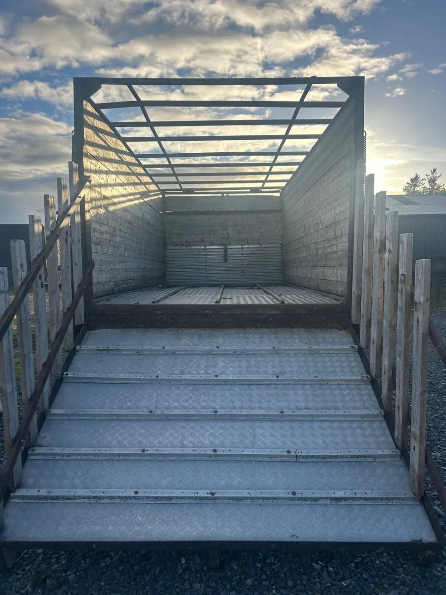 Cattle trailer 15ft x 7ft - Image 2