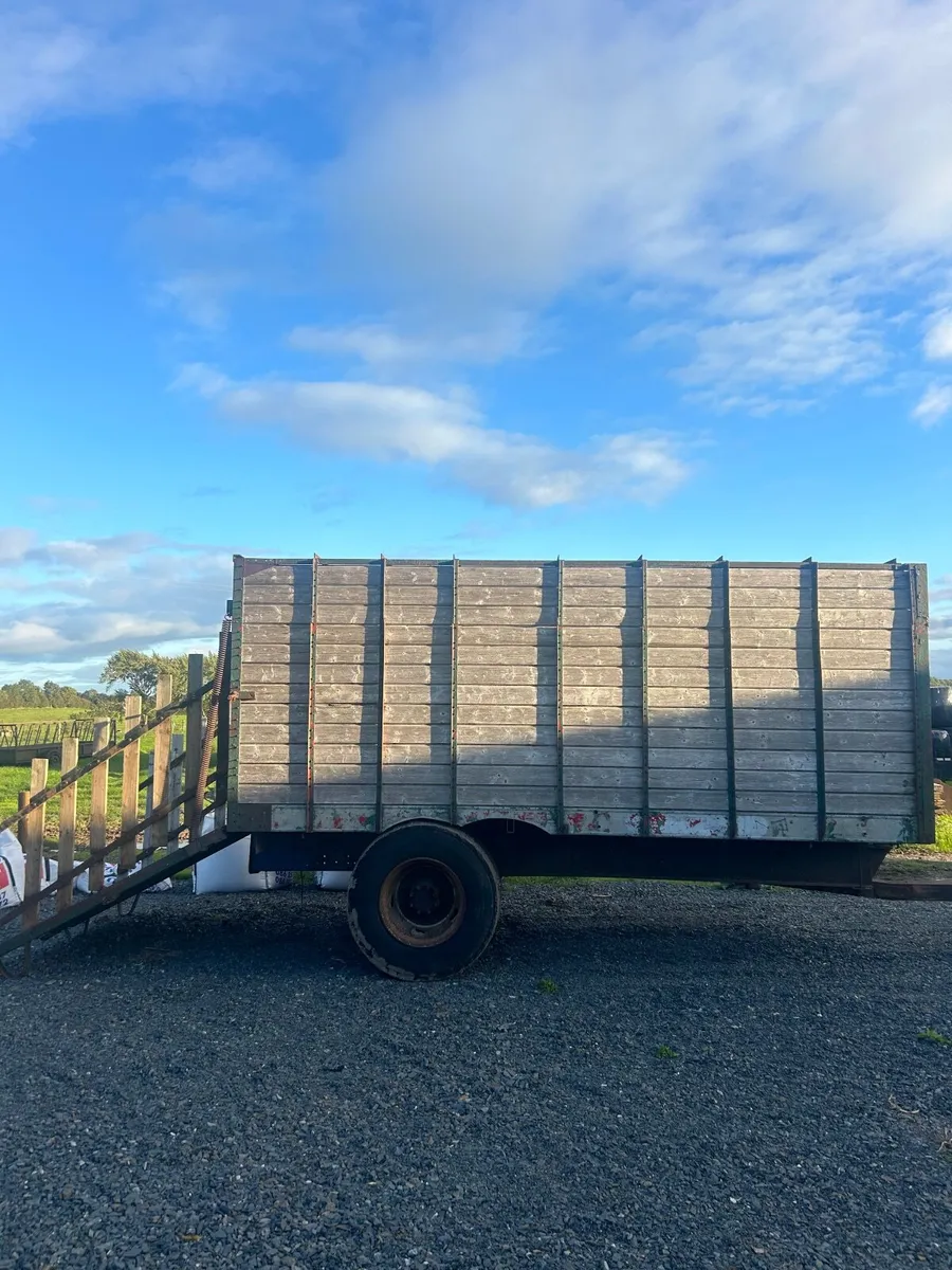 Cattle trailer 15ft x 7ft - Image 1