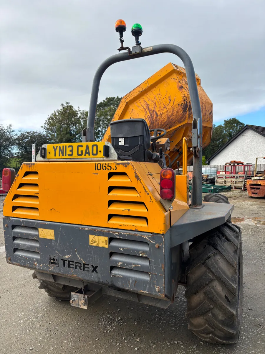 2013 Terex/Benford 6 Ton Swivel skip Dumper - Image 3