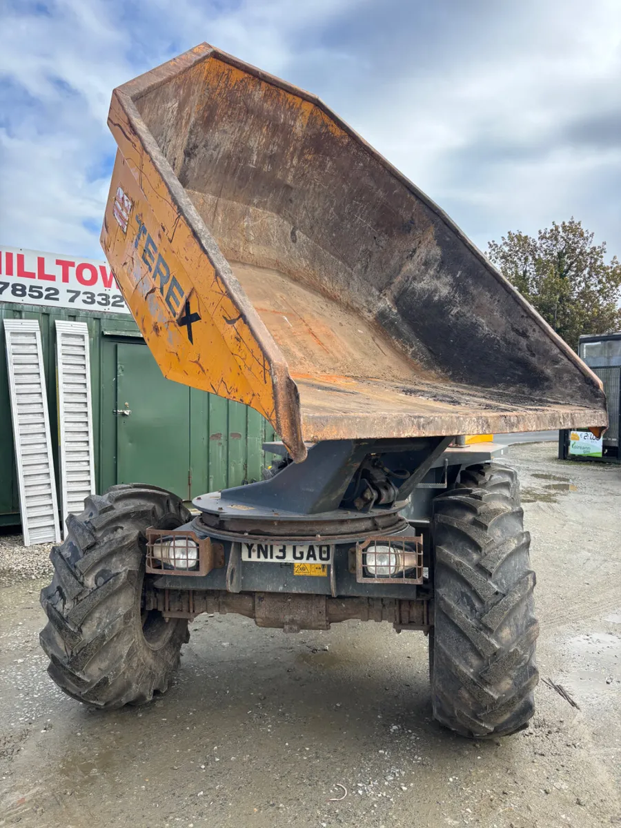 2013 Terex/Benford 6 Ton Swivel skip Dumper - Image 2
