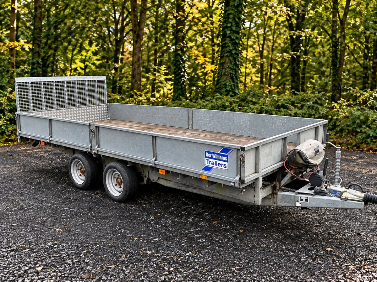 Car transporter  - IVOR WILLIAMS TILT & FLATBED - Image 1