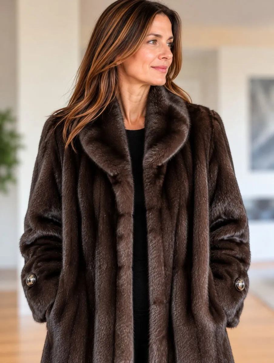 Genuine Mink Fur - Barnardo Grafton Street Dublin - Image 1