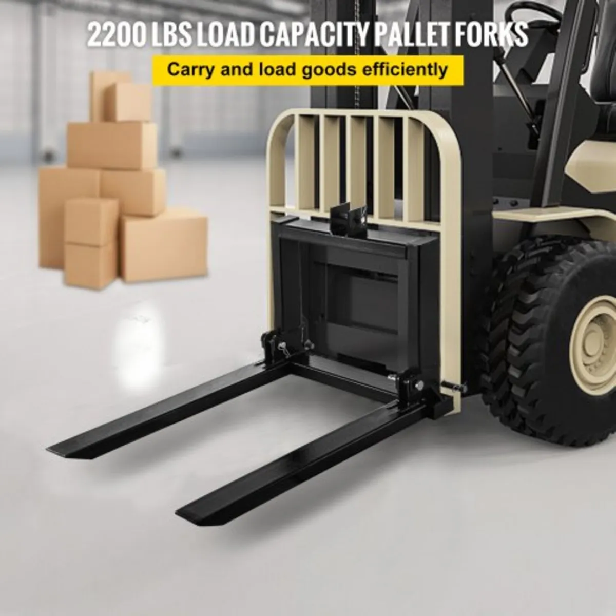 3 Point Hitch Pallet Fork 907.2 kg, Fork Attachmen - Image 4