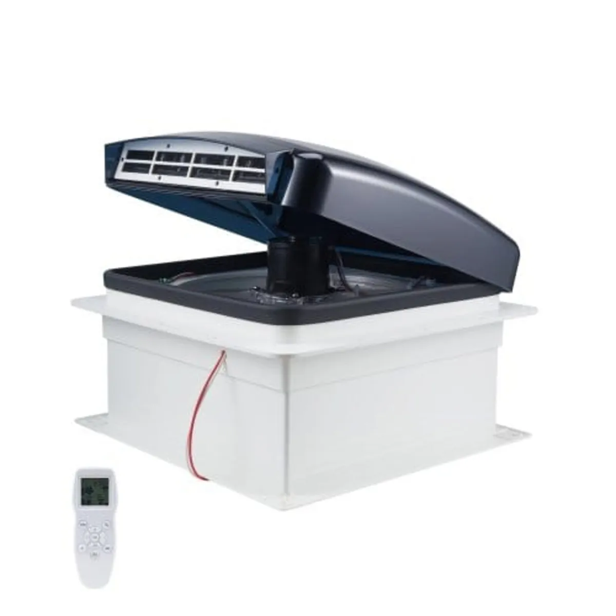 RV Vent Fan, 14 inch RV Roof Vent Fan 12V, Powerfu - Image 1