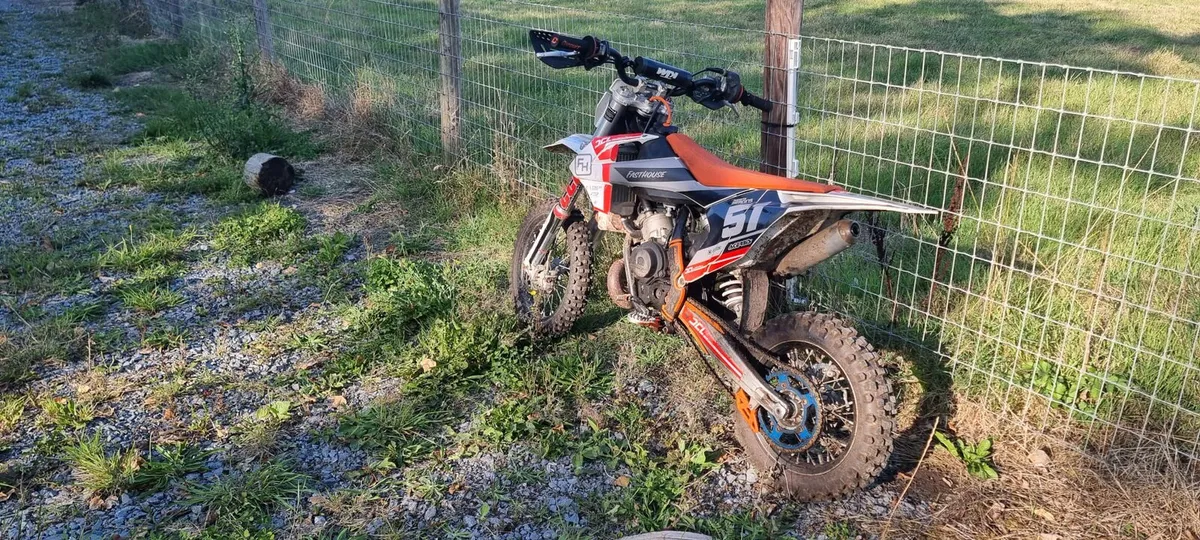 2017 KTM 65 SX + Full Kids Protective Gear - Image 1