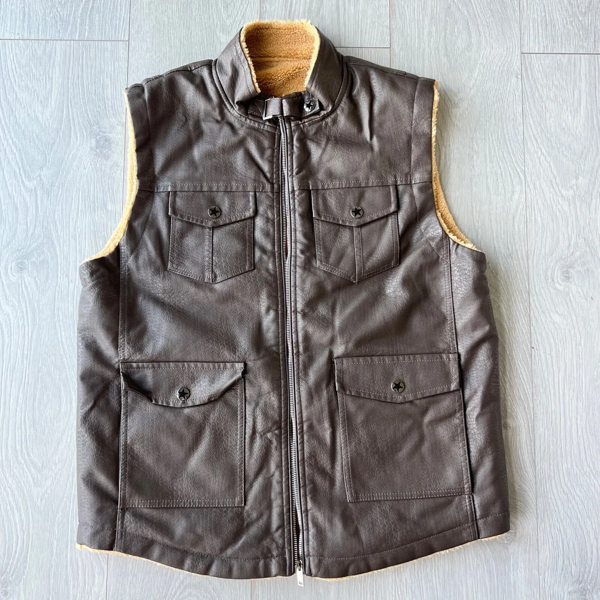 NEW Brown Gilet XL - Image 3