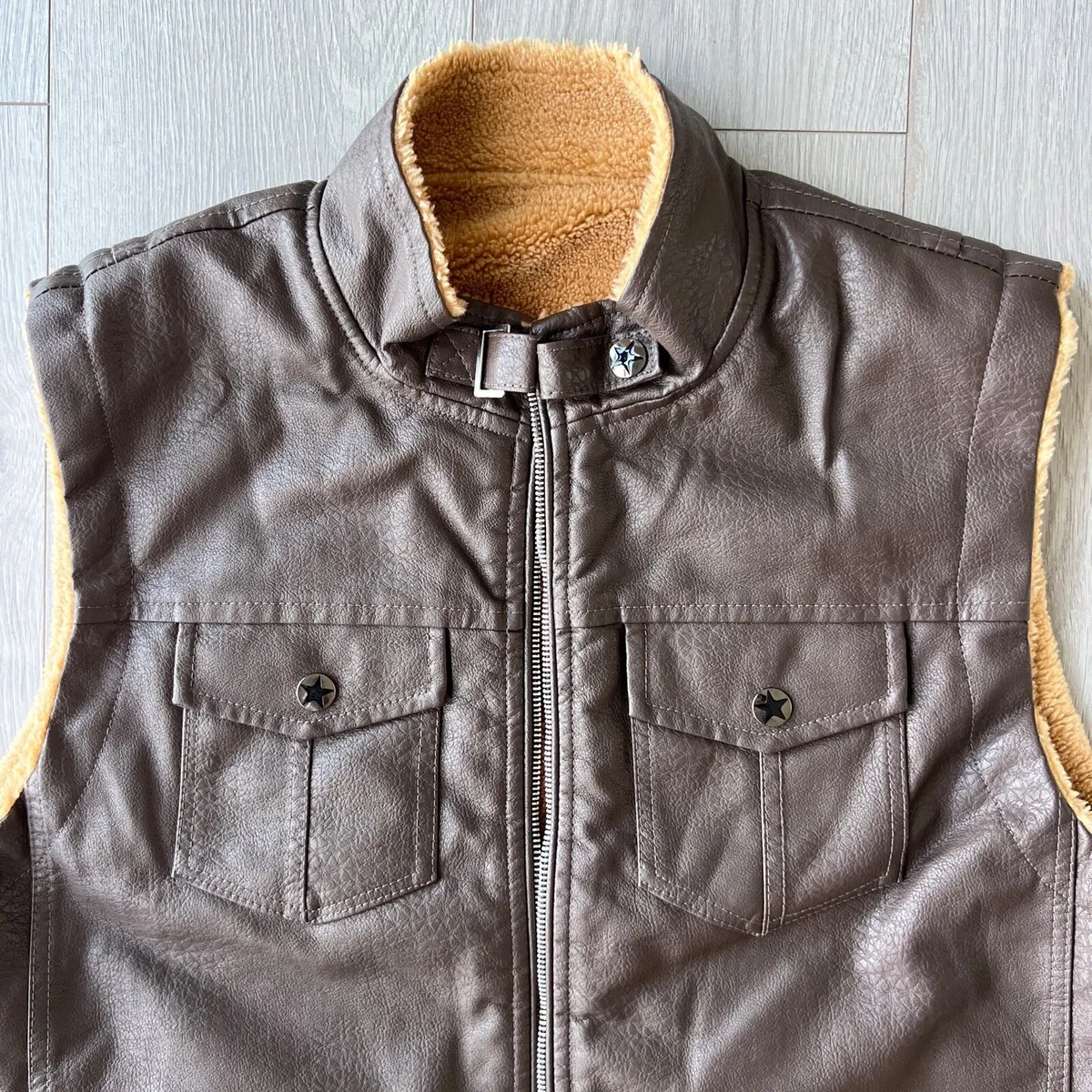 NEW Brown Gilet XL - Image 4