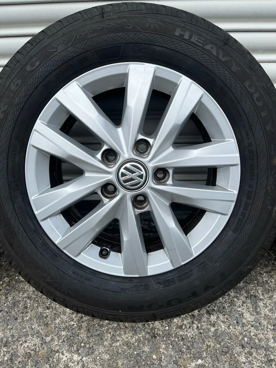 Vw transporter alloys and tyres - Image 2