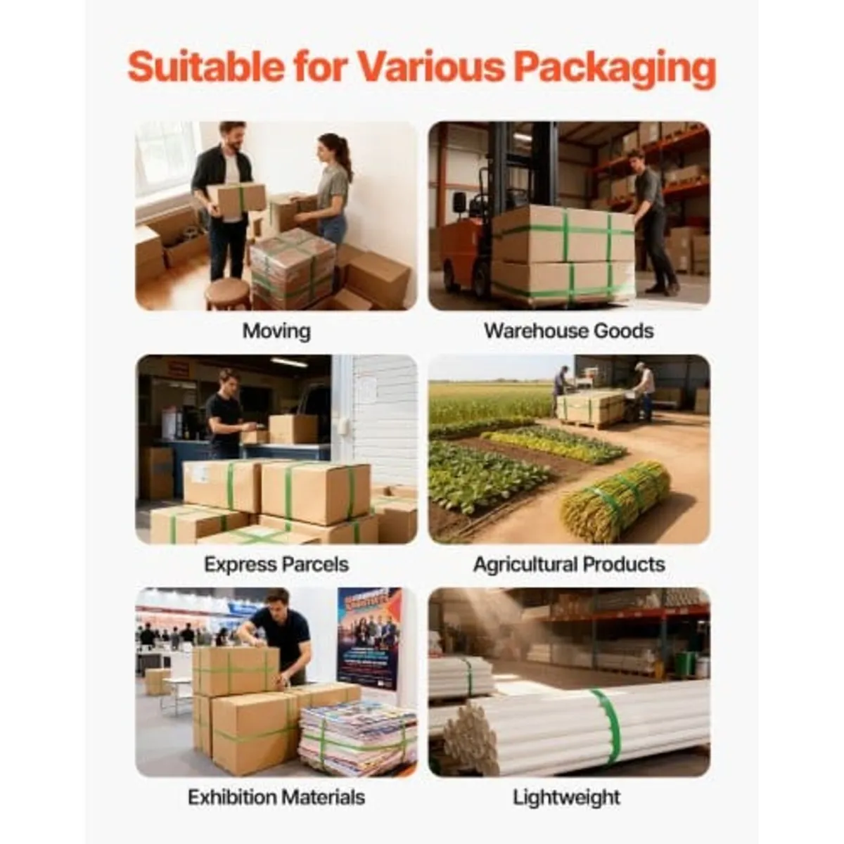 Banding Strapping Kit, Heavy Duty Banding Sealer T - Image 3