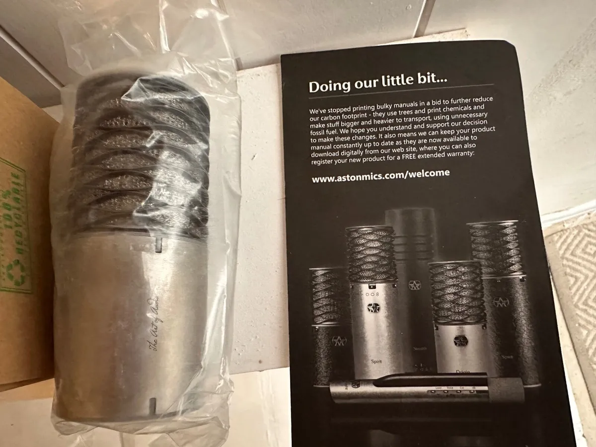Aston origin microphone  ( new unused) - Image 1